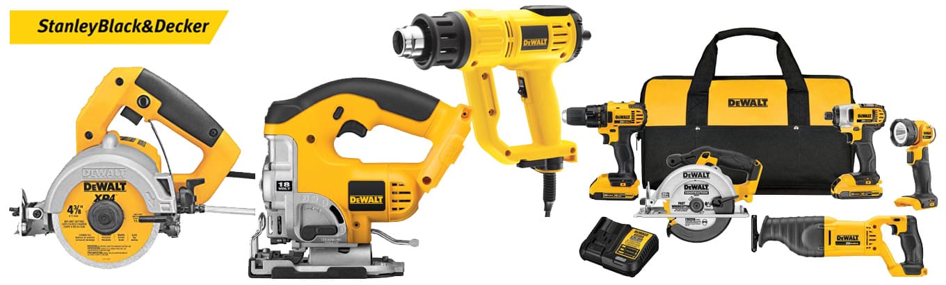 Stanley Black and Decker Dewalt Power Tools dealers and suppliers in kota Rajasthan India